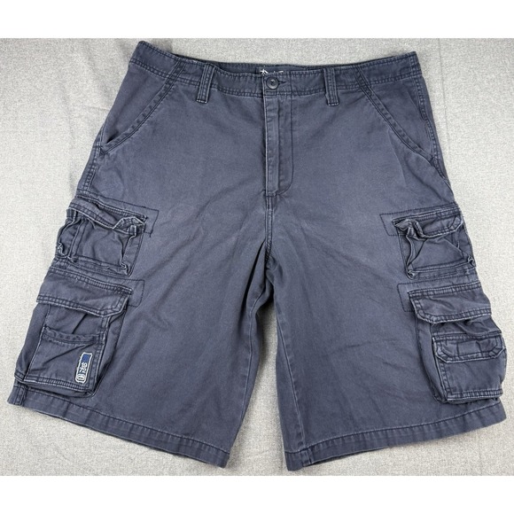 Ecko Unltd. Other - Ecko Unltd Cargo Shorts Mens 36 Gray Multi Pocket Casual Utility